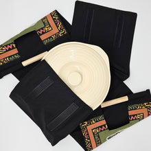 Load image into Gallery viewer, Salad Bowl or Pot Carrier - African Masks - 3 Colours