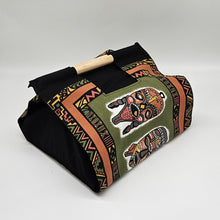 Load image into Gallery viewer, Salad Bowl or Pot Carrier - African Masks - 3 Colours