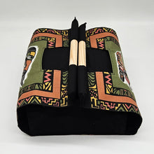 Load image into Gallery viewer, Salad Bowl or Pot Carrier - African Masks - 3 Colours