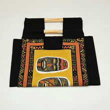 Load image into Gallery viewer, Salad Bowl or Pot Carrier - African Masks - 3 Colours