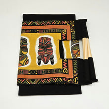 Load image into Gallery viewer, Salad Bowl or Pot Carrier - African Masks - 3 Colours