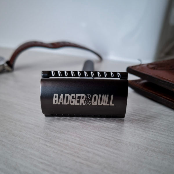 B&Q 16 Matt Black Safety Razor