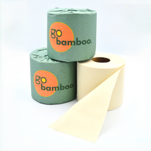 Load image into Gallery viewer, Bamboo 3 Ply Toilet Paper Roll
