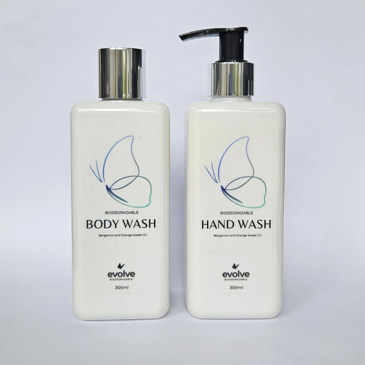 Evolve 300ml Hand & Body Wash Combo