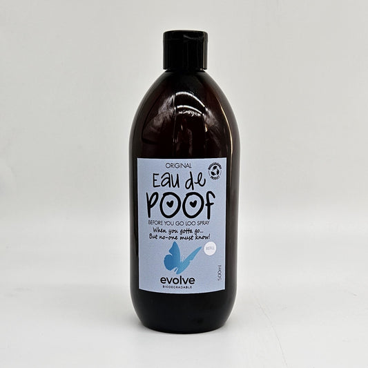 Evolve Eau de Poof 500ml Refill - Citrus, Powder & Original