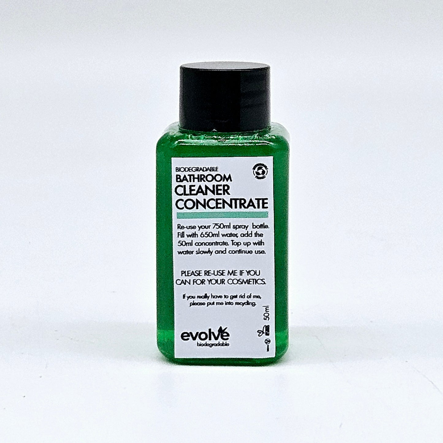 Evolve Bathroom Cleaner 50ml Concentrate Refill