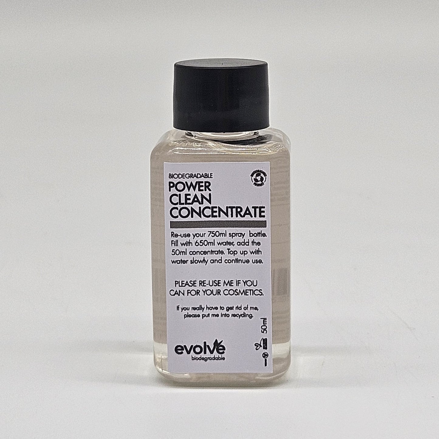 Evolve Power Clean 50ml Concentrate Refill