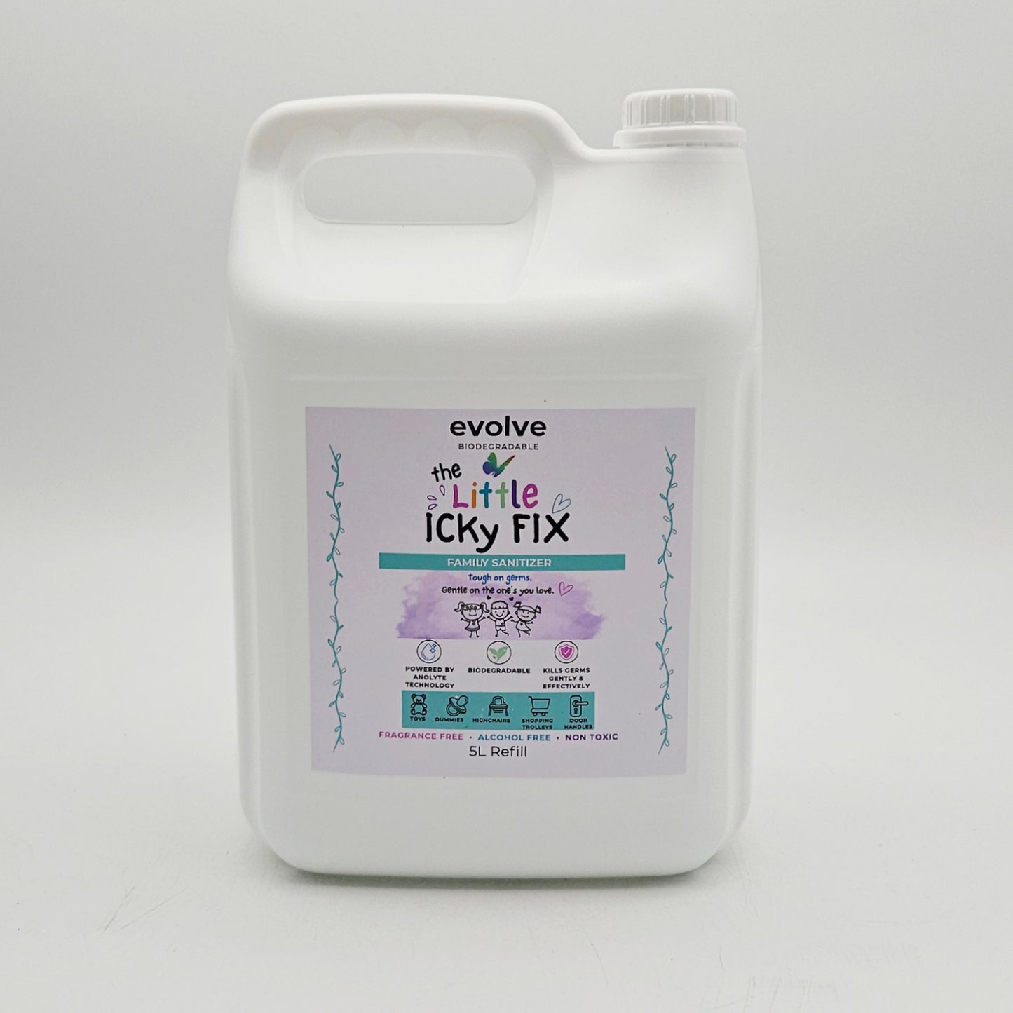 Evolve 100ml The Little Icky Fix - Family Sanitizer
