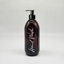 Load image into Gallery viewer, Empty Refillable Dispenser Bottles - Amber Plastic - 500ml