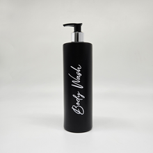 Load image into Gallery viewer, Empty Refillable Dispenser Bottles - Black Plastic - 500ml