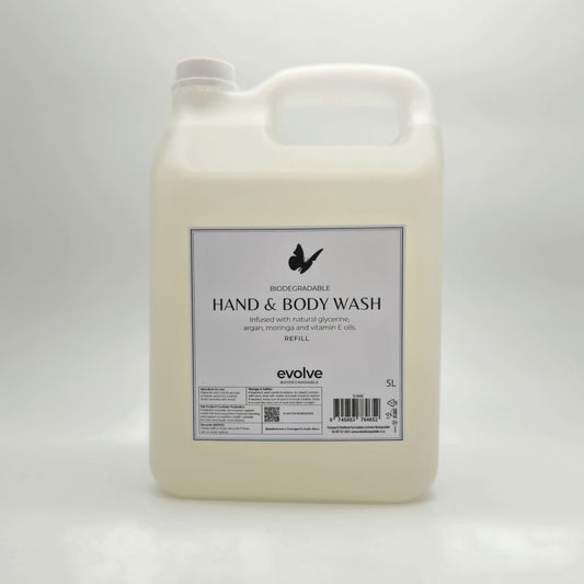Evolve Hand & Body Wash Clear - 5L Refill
