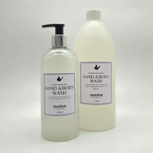 Load image into Gallery viewer, Evolve Hand & Body Wash Clear - 1L Refill