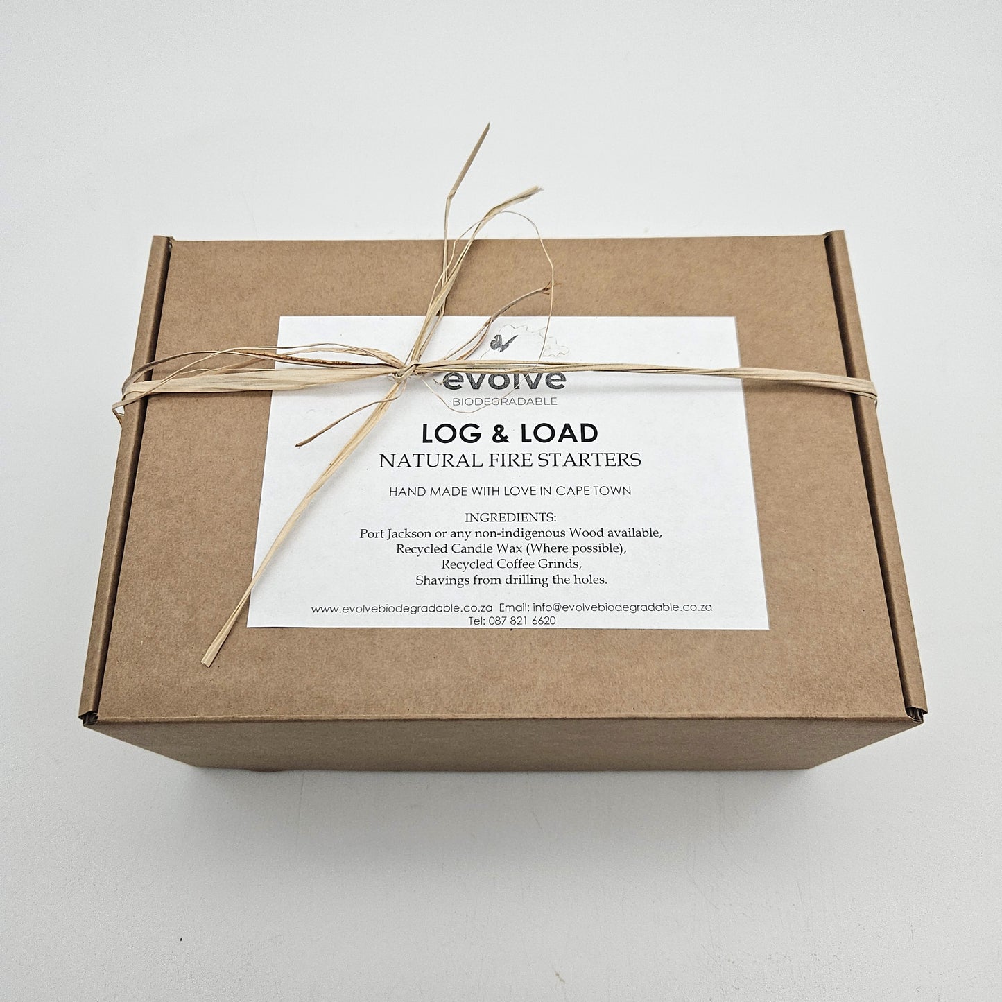 Evolve Log & Load Natural Fire Starters - 15 Pack