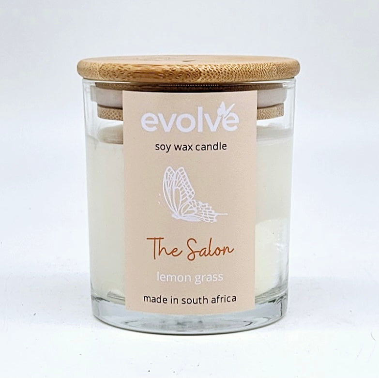 Evolve Soy Wax Candle The Salon Evolve Biodegradable