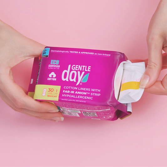 Gentle Day Organic Cotton Panty Liners 30