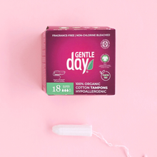 Load image into Gallery viewer, Gentle Day Organic Cotton Tampons