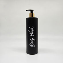 Load image into Gallery viewer, Empty Refillable Dispenser Bottles - Black Plastic - 500ml
