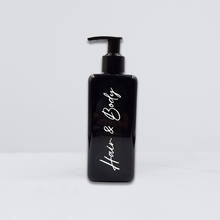 Load image into Gallery viewer, Empty Refillable Dispenser Bottles - Black Gloss - 300ml
