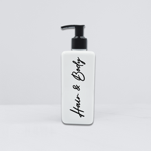 Load image into Gallery viewer, Empty Refillable Dispenser Bottles - White Gloss - 300ml

