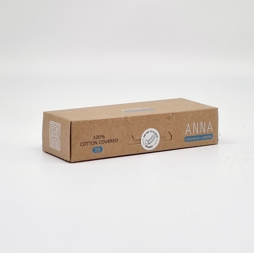 ANNA Organic Panty Liners 25's