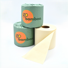 Load image into Gallery viewer, Bamboo 3 Ply Toilet Paper Roll
