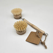 Load image into Gallery viewer, Bamboo &amp; Sisal Bristle Dish Brush Head - Replacement
