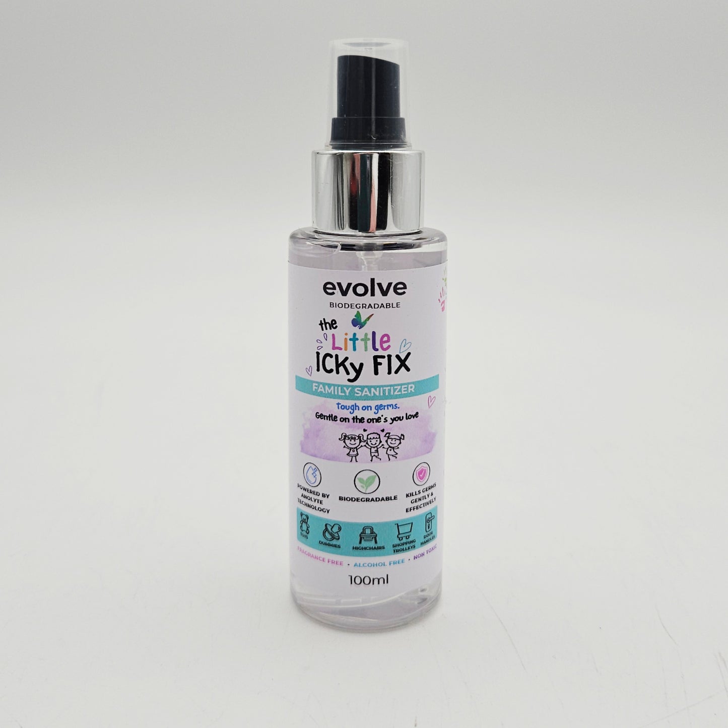 Evolve 500ml The Little Icky Fix - Family Sanitizer