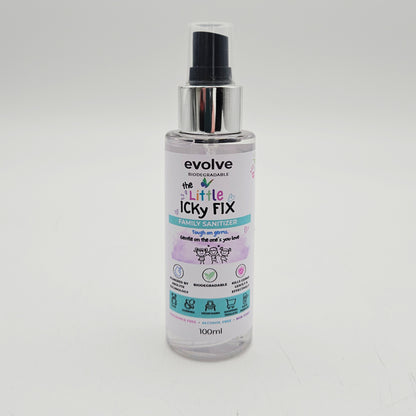 Evolve 100ml The Little Icky Fix - Family Sanitizer