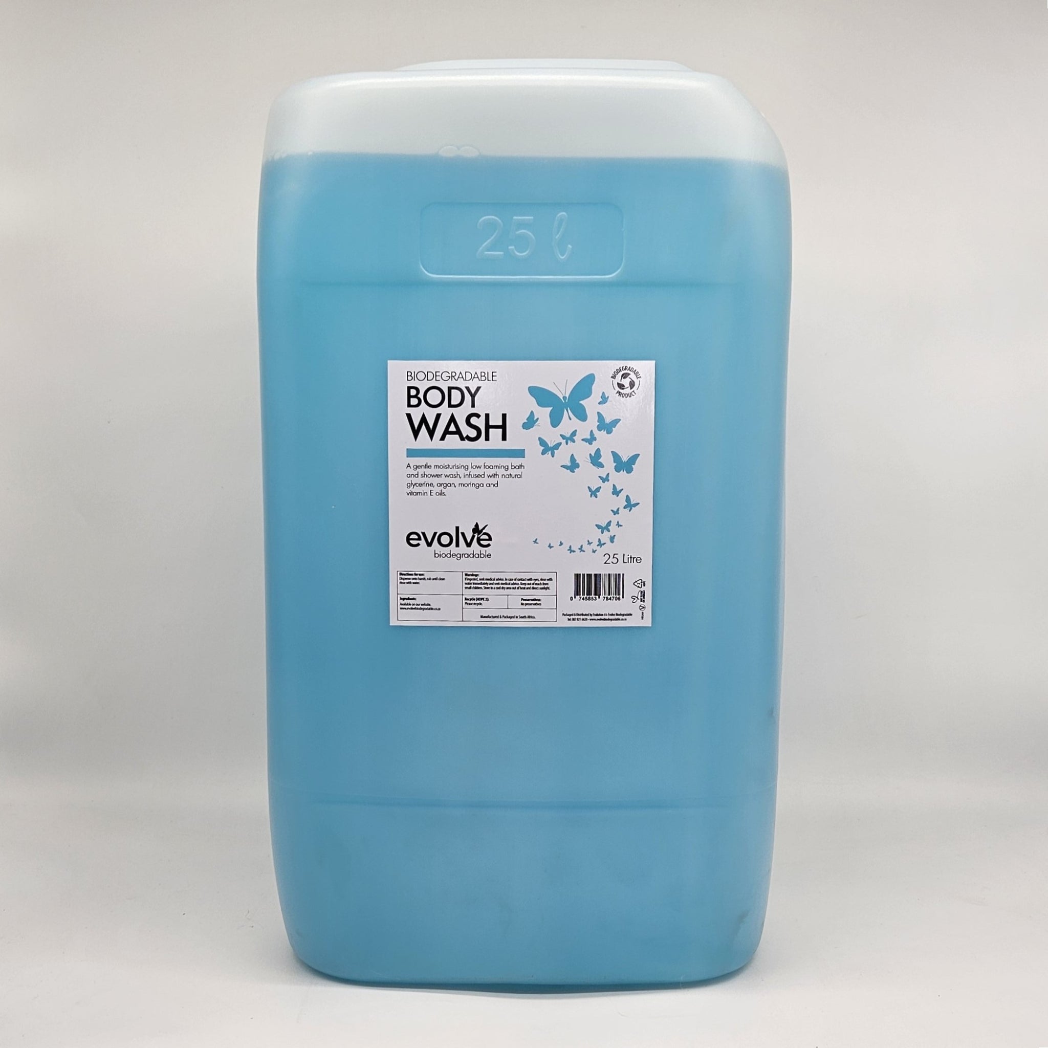 Evolve Body Wash 25L Refill Evolve Biodegradable