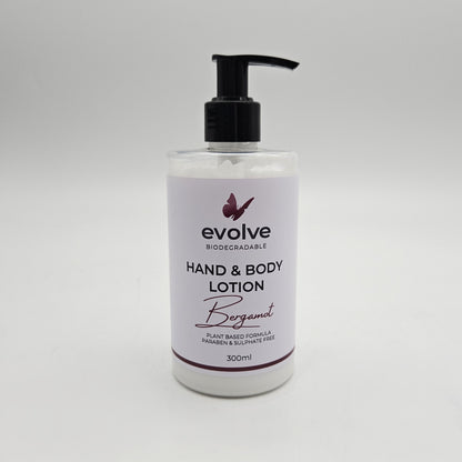 Evolve 300ml Hand & Body Lotion - Bergamot
