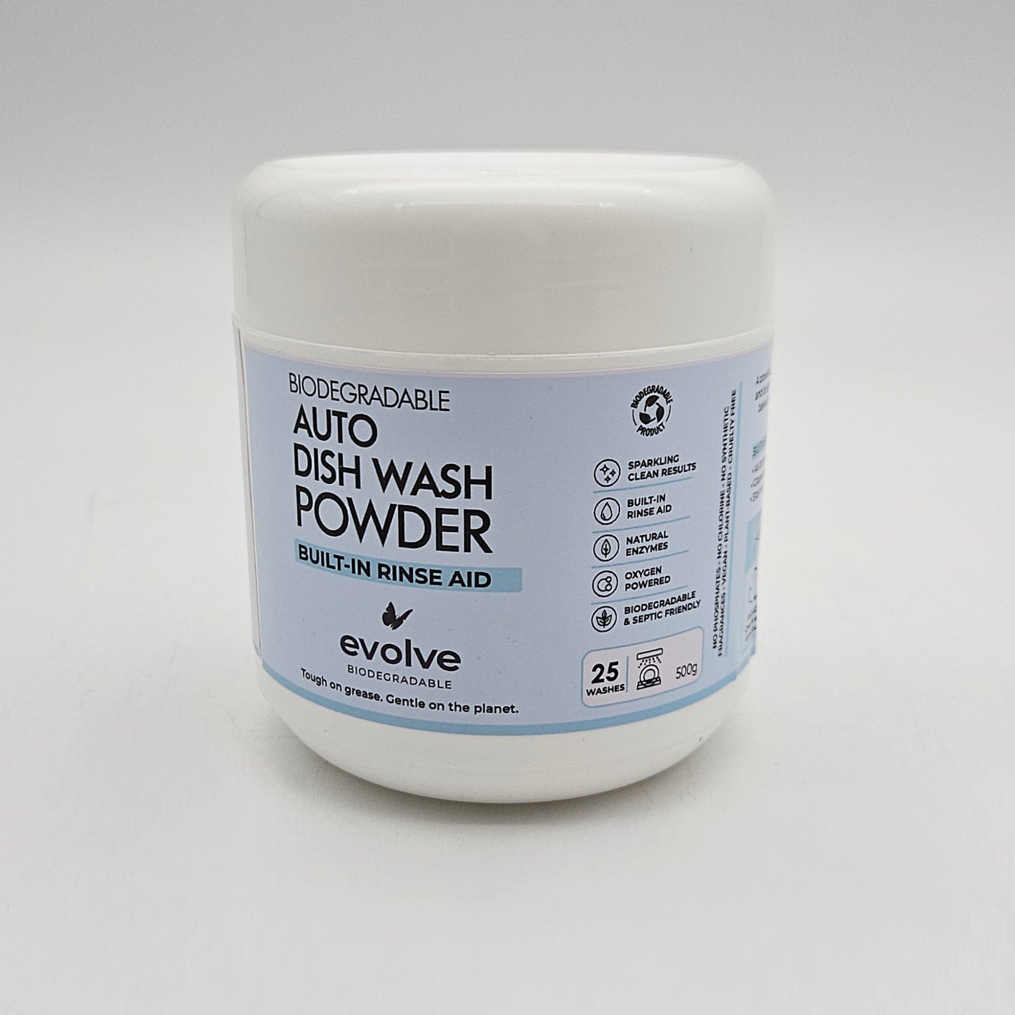 Evolve 5Kg Auto Dish Wash Powder with Built-In Rinse Aid