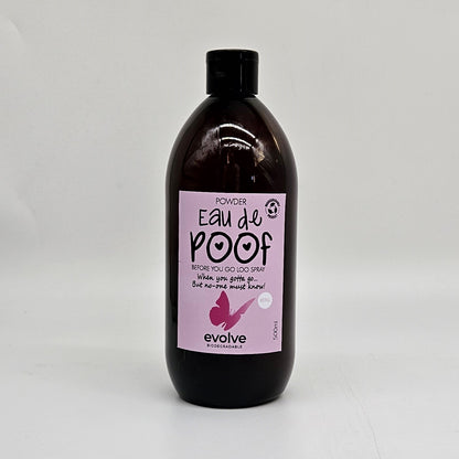 Evolve Eau de Poof 500ml Refill - Citrus, Powder & Original
