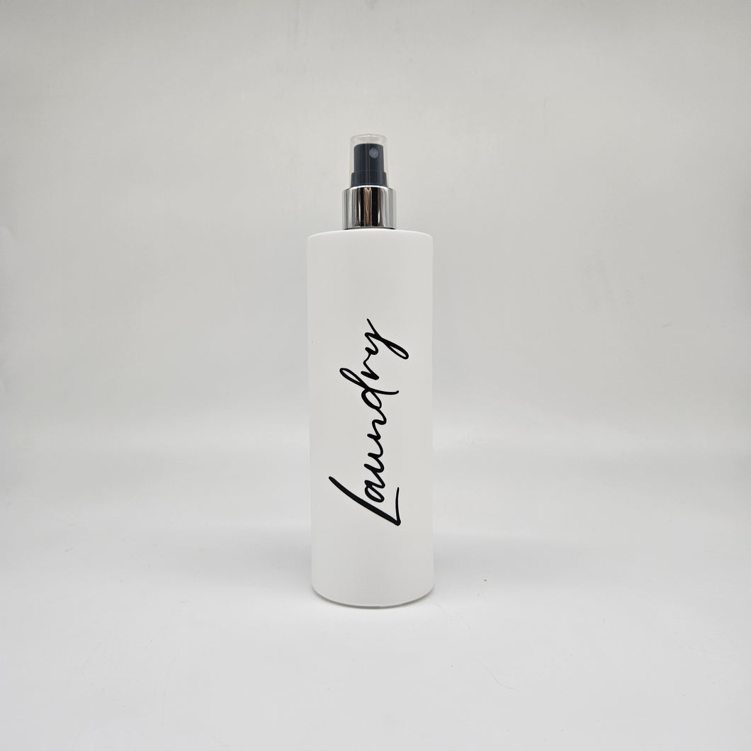 Empty Refillable Dispenser Bottles - White Plastic - 500ml