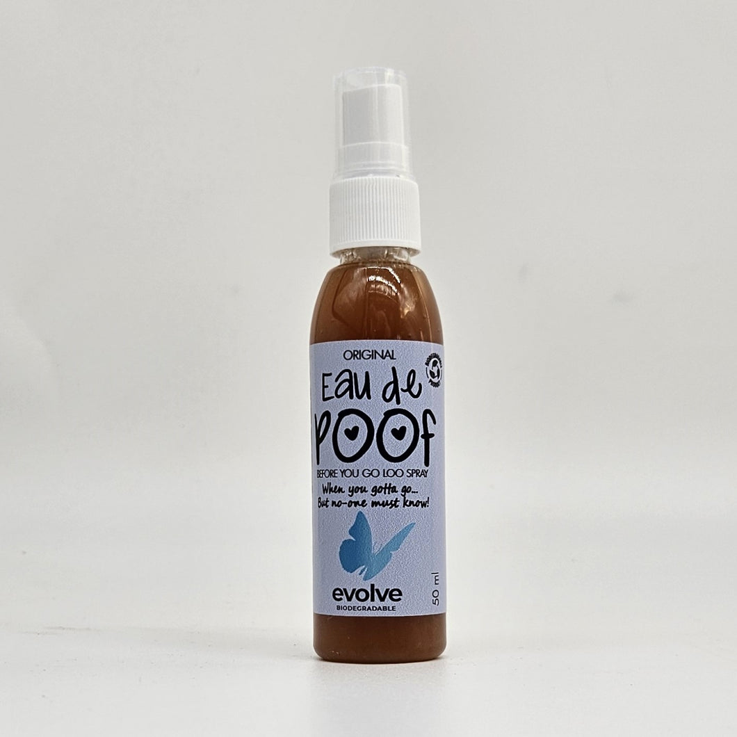 Evolve 50ml Eau de Poof 50ml - Original - Before You Go Loo Spray