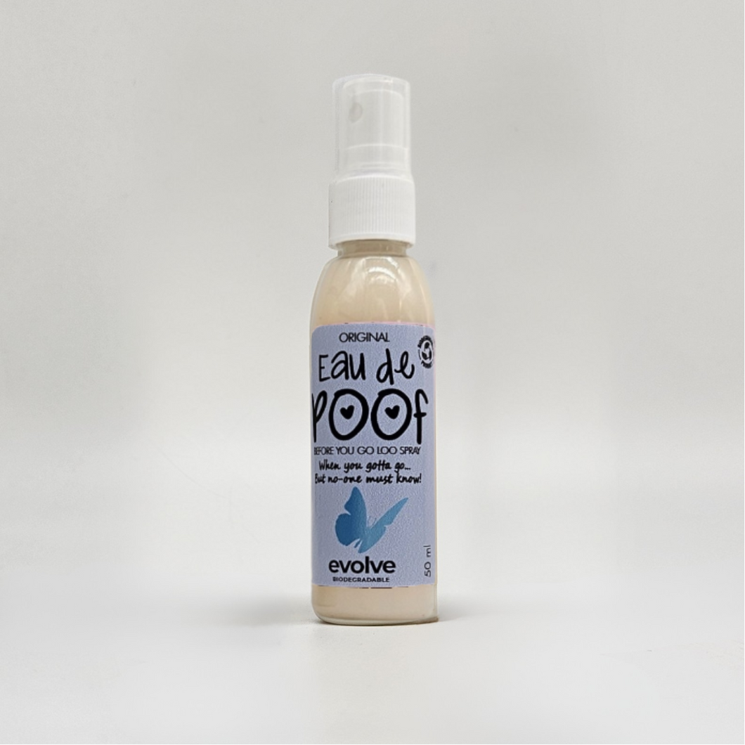 Evolve 50ml Eau de Poof 50ml - Original - Before You Go Loo Spray