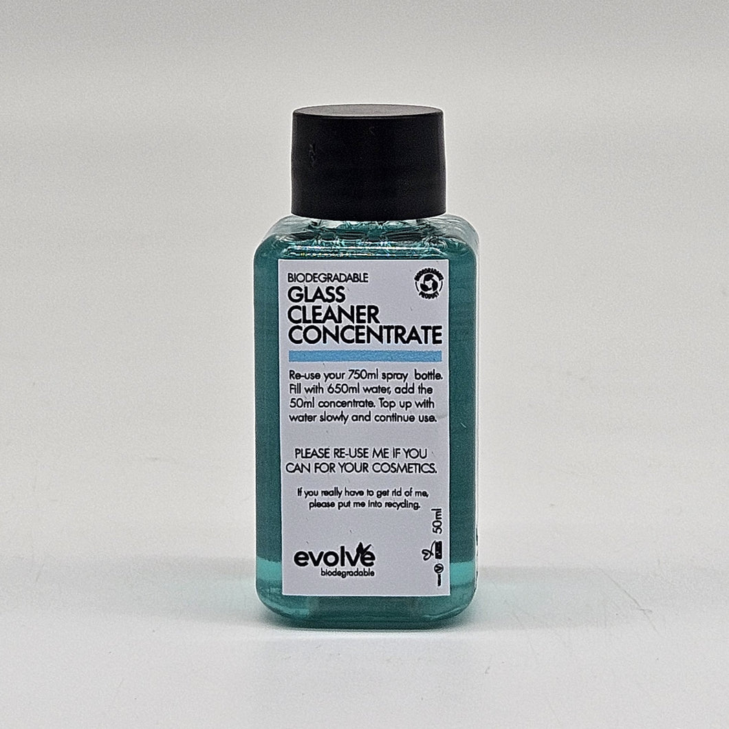 Evolve Glass Cleaner 50ml Concentrate Refill