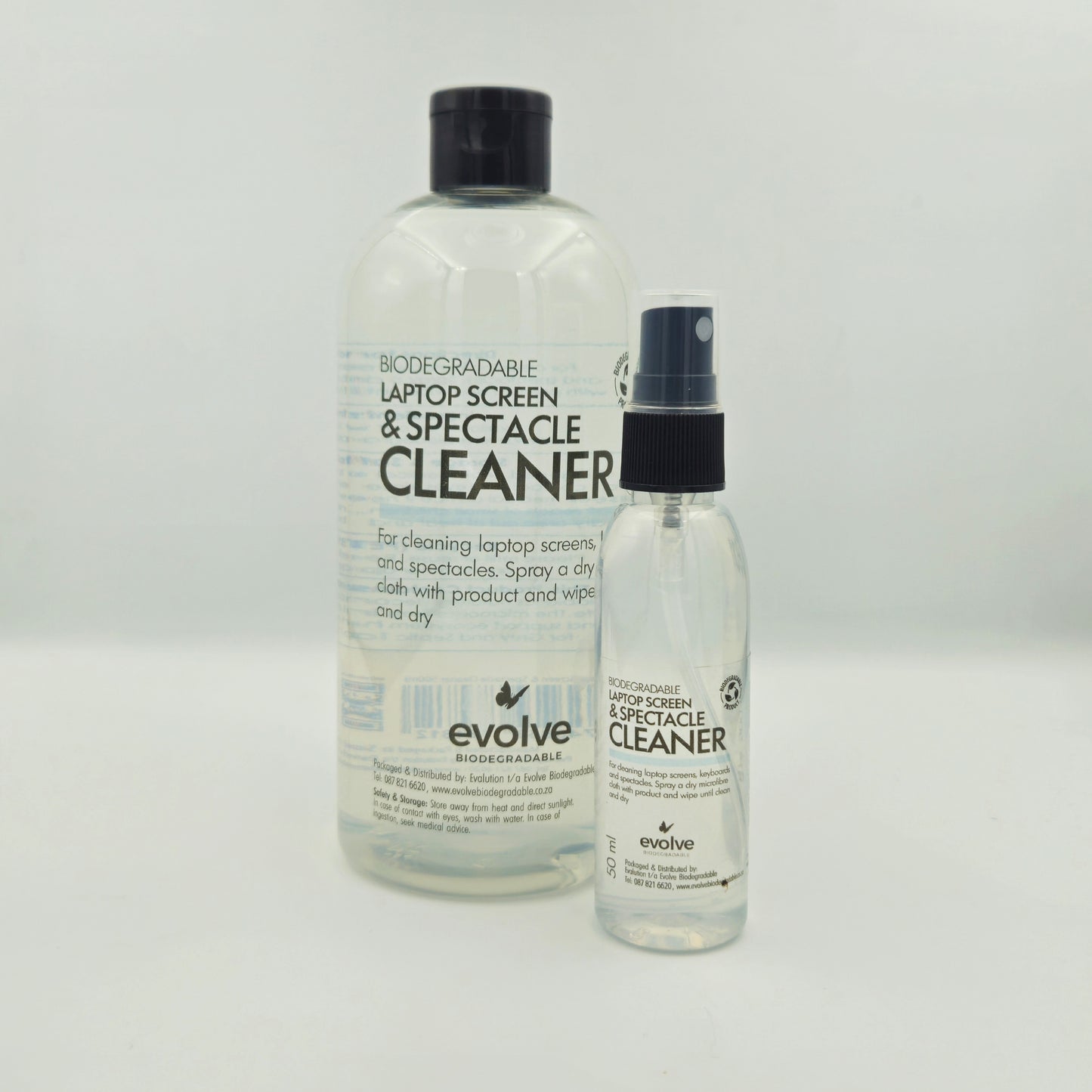 Evolve 500ml Laptop Screen & Spectacle Cleaner Ref