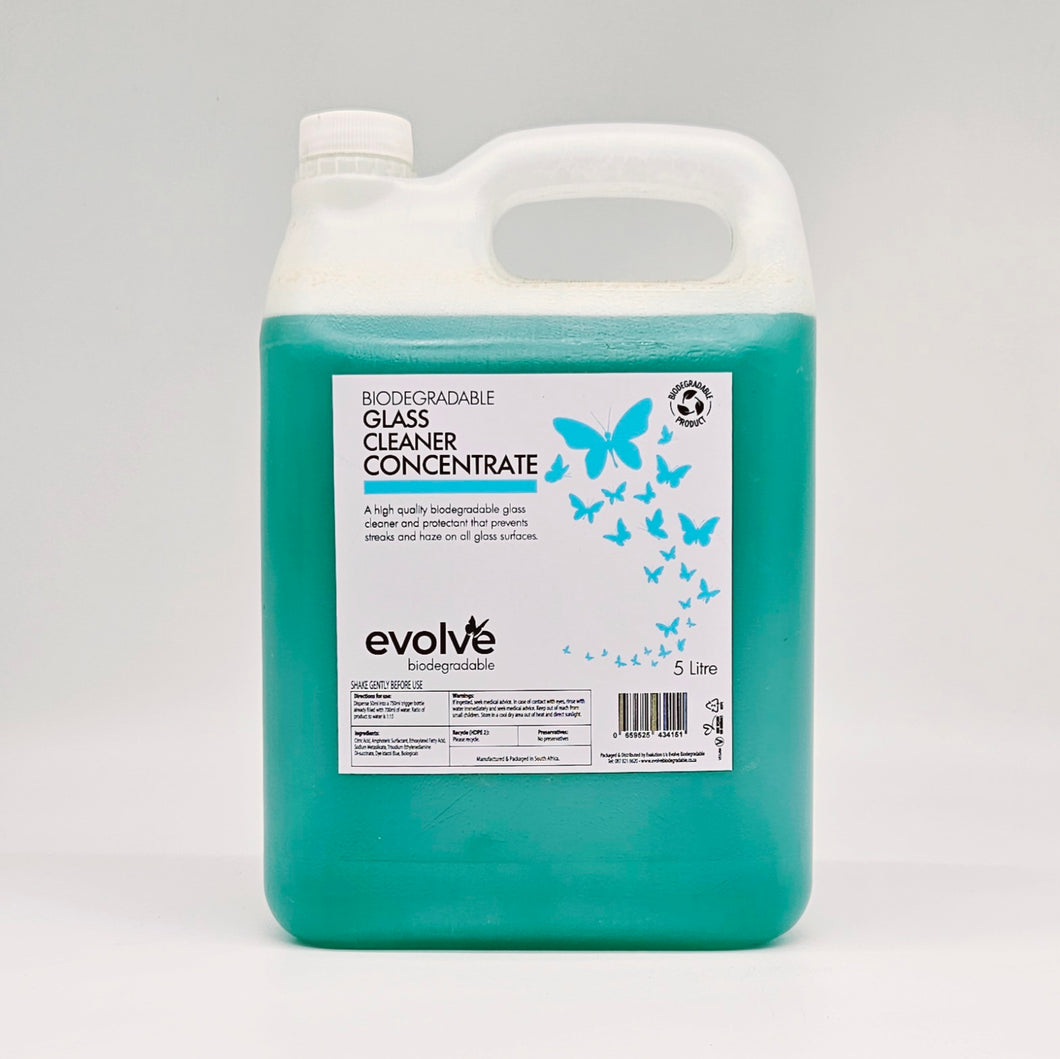 Evolve Glass Cleaner Concentrate 5L