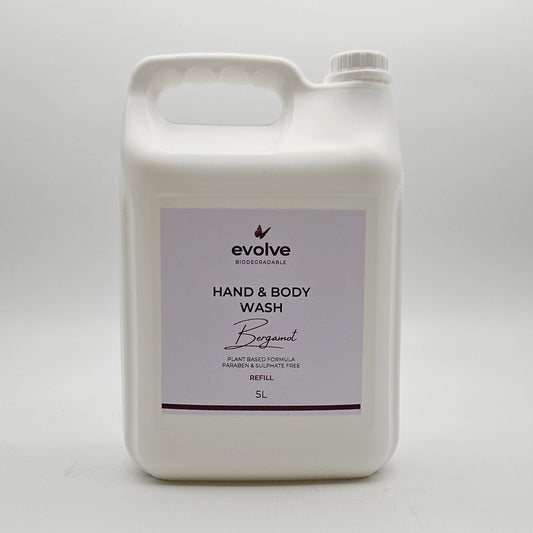 Evolve 5L Hand & Body Wash Refill - Bergamot