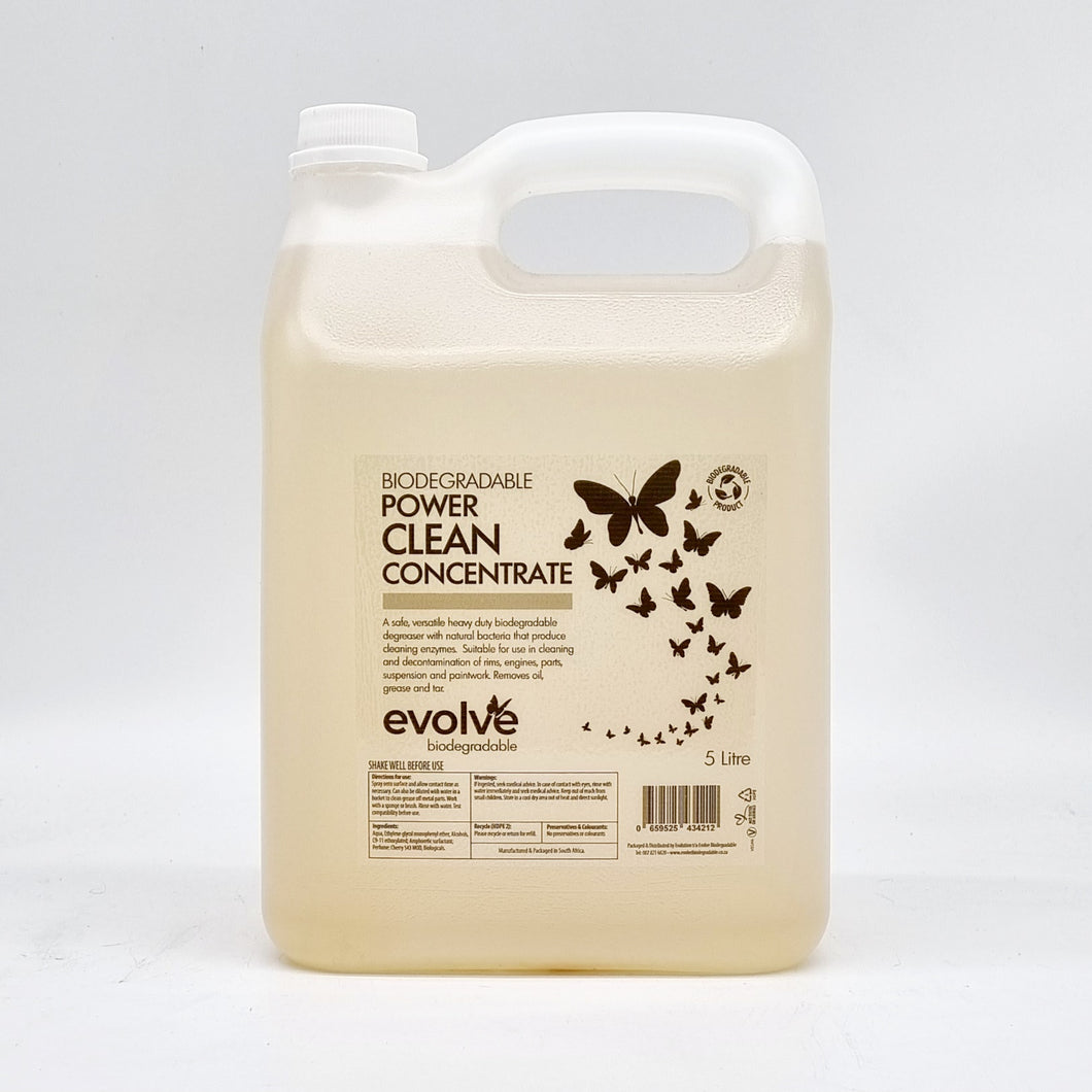 Evolve Power Clean 5L Concentrate
