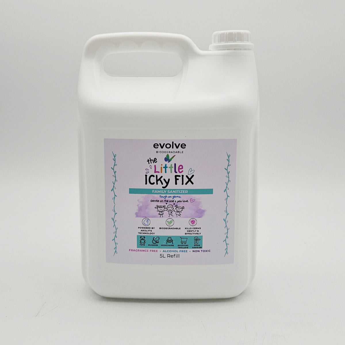 Evolve 100ml The Little Icky Fix - Family Sanitizer