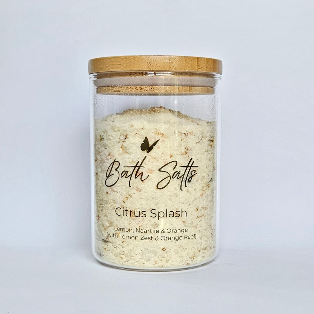 Bath Salts - 500g Refills with Essential Oils - 5 Fragrances