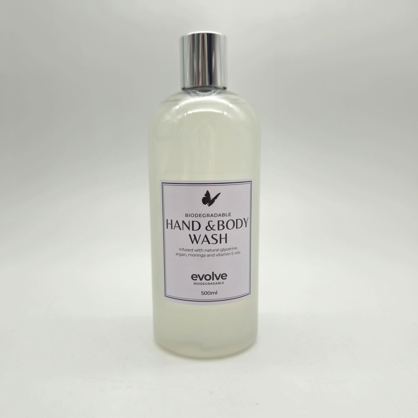 Evolve Hand & Body Wash Clear - 500ml Disc Top