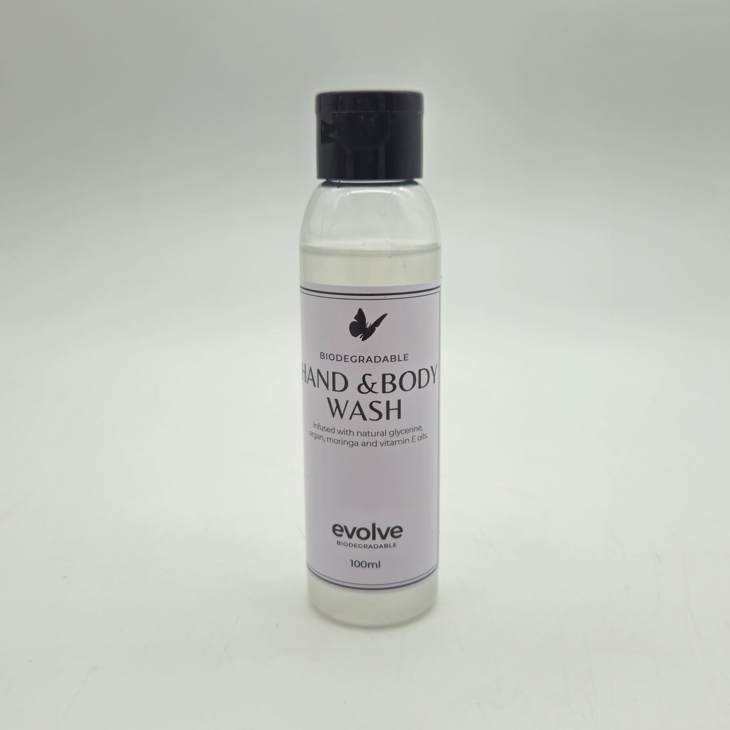 Evolve Sample - 100ml Hand & Body Wash Aqua Clear