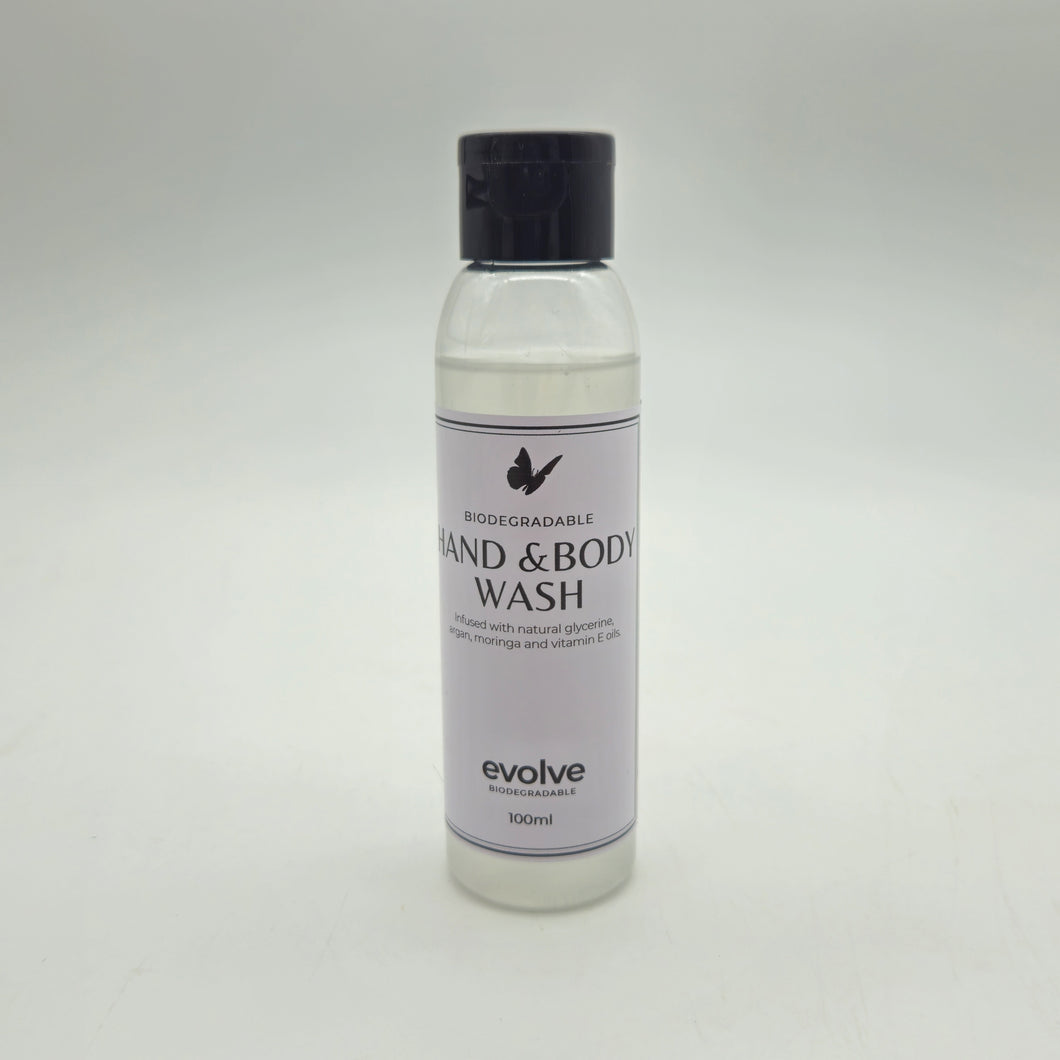 Evolve Sample - 100ml Body Wash Aqua Clear