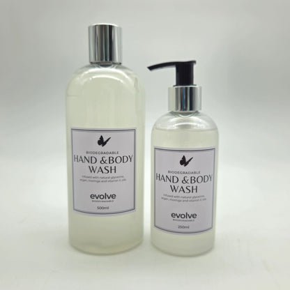 Evolve Hand & Body Wash Clear - 250ml