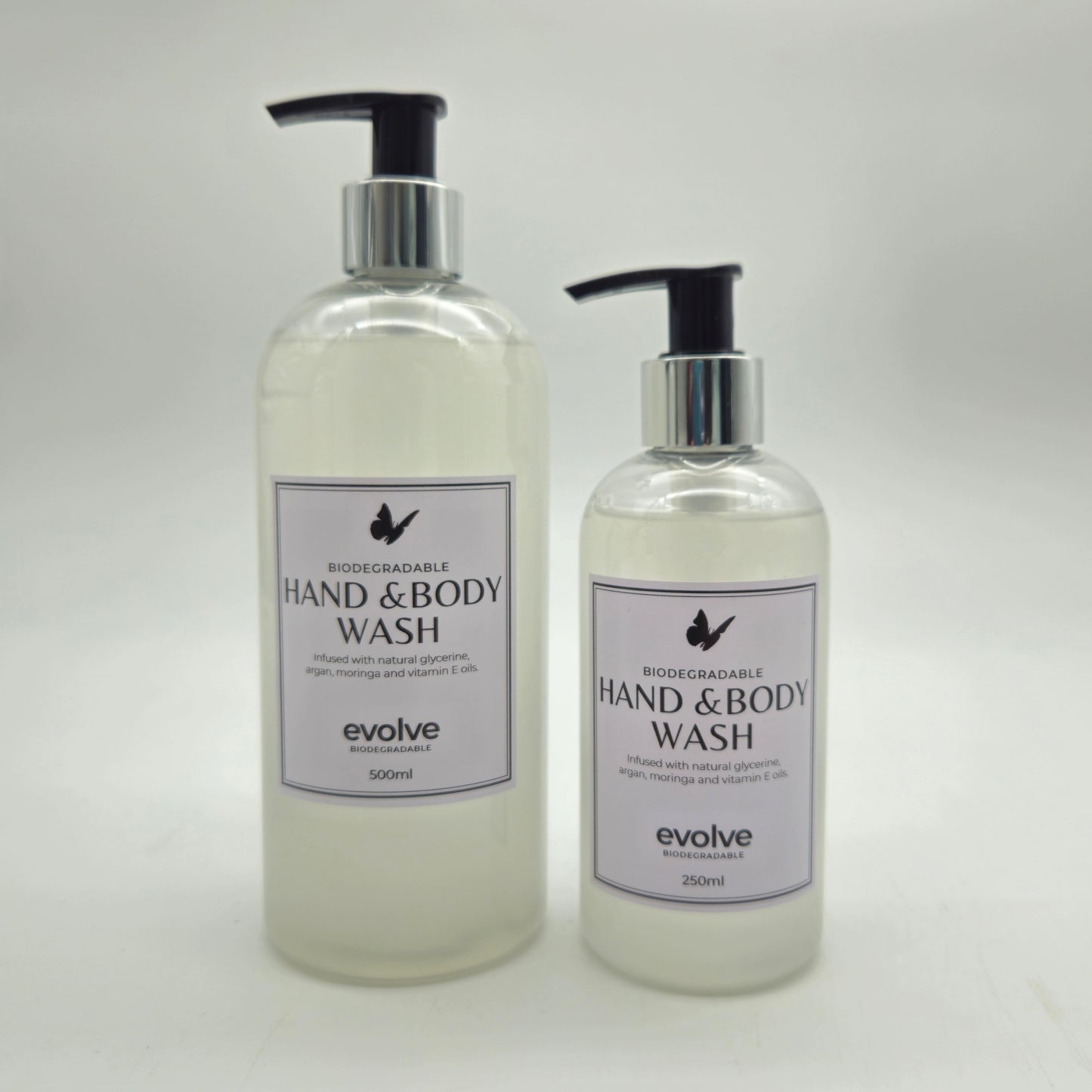 Evolve Hand & Body Wash Clear - 250ml