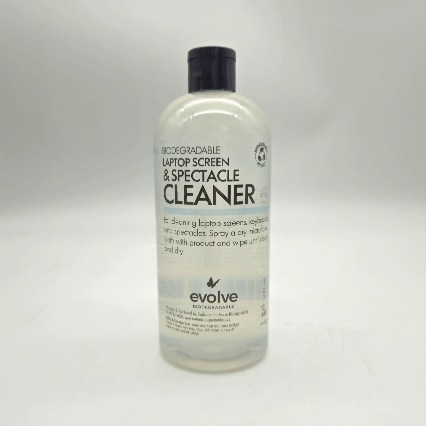 Evolve 500ml Laptop Screen & Spectacle Cleaner Ref