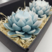 Load image into Gallery viewer, Lotus Large Candle - 2 Pack - Various Colours
