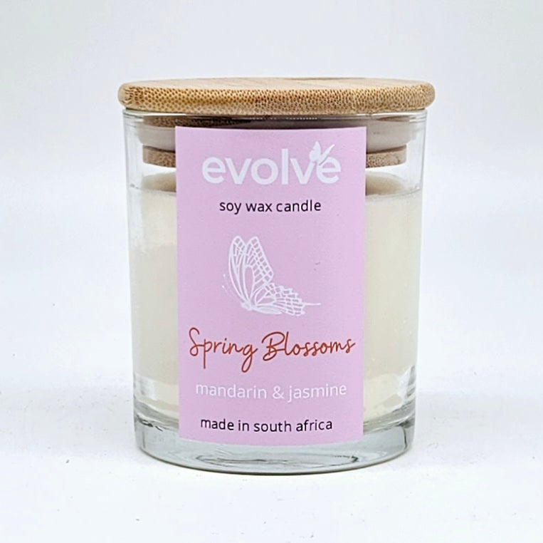 Evolve Soy Wax Candle - Spring Blossoms